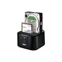 ADJ AH01T DOCKING STATION PER HDD DA 2.5" E 3.5" USB 3.0 CON FUNZIONE DI CLONAZIONE