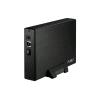 ADJ AH612 120-00027 — box per HDD SATA 3,5 pollici, USB 3.0, nero