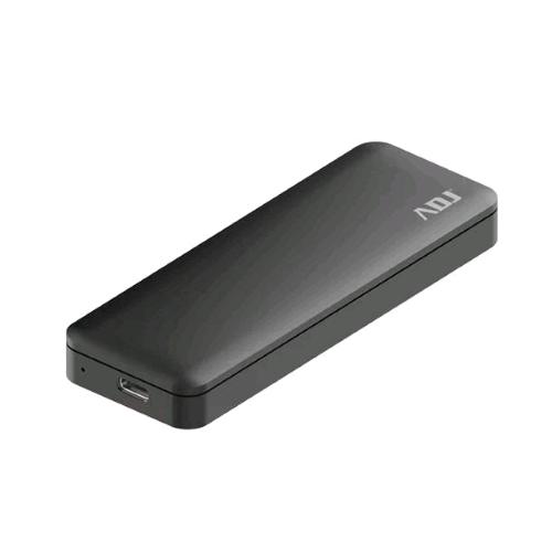 ADJ AHS07 120-00028 — box esterno M.2 PCIe NVMe, USB 3.1 Gen 2, nero