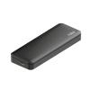 ADJ AHS07 120-00028 — box esterno M.2 PCIe NVMe, USB 3.1 Gen 2, nero