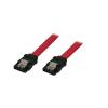 ADJ CAVO FLAT SATA 6 GBIT/S 0,5 MT ROSSO