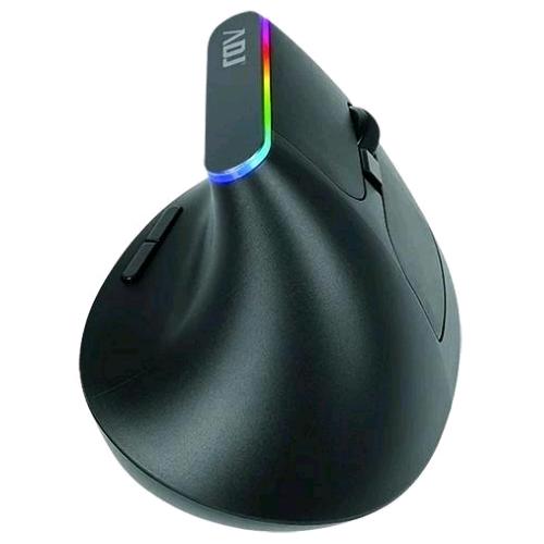 ADJ Shark Mini 510-00043 — mouse verticale wireless RGB, 1600 DPI, nero