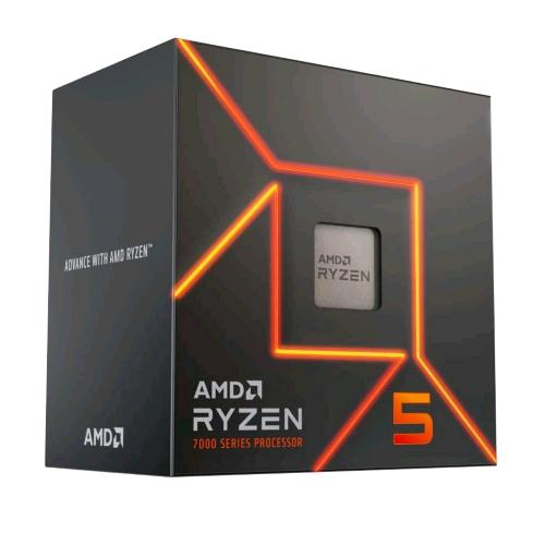 AMD Ryzen 5 7600, 6 core, 3,8 GHz, 32 MB L3, socket AM5