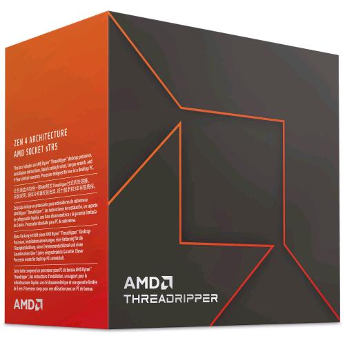 AMD Ryzen Threadripper 7960X, 24 core, 4,2 GHz, 128 MB L3, socket sTR5, senza dissipatore