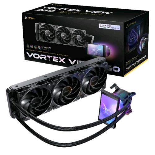Antec Vortex View 360 — dissipatore a liquido con display