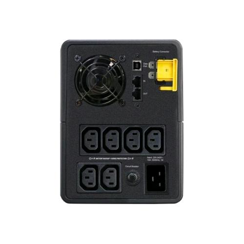 APC Back-UPS BX2200MI — UPS 2200 VA / 1200 W, 6 prese IEC C13