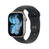 APPLE WATCH SERIES 11 GPS + CELLULAR 5G 46mm CASSA ALLUMINIO GRIGIO SIDERALE CON SPORT BAND NERO - M/L