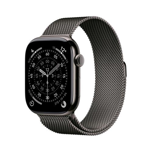 APPLE WATCH SERIES 11 GPS + CELLULAR 5G 46mm CASSA TITANIO ARDESIA CON LOOP MILANESE ARDESIA - M/L