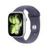 APPLE WATCH SERIES 11 GPS 46mm CASSA ALLUMINIO ARGENTO CON SPORT BAND VIOLA NEBBIA - M/L