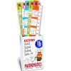 ARDA MATH RIGHELLI IN LASTICA DA 16 CM CON BARATTOLO COLORI ASSORTITI CONF 24 Pz.