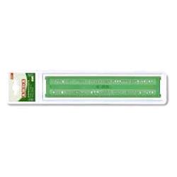 ARDA NORMOGRAFO IN POLIESTERE ALTEZZA CARATTERI 14 mm VERDE