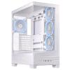 ASUS A31 PLUS TG ARGB WHITE CASE ATX PANNELLO FRONTALE E LATERALE IN VETRO TEMPERATO 4 VENTOLE ARG PREISTALLATE BIANCO