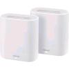 ASUS EBM68 EXPERT WIFI SISTEMA TRI-BAND WIFI 6 MESH, BUSINESS, SUPPORTA FINO A 5 SSIDS, GUEST PORTAL, 2.5 GBPS, SICUREZZA NETWORK ENTERPRISE, EXPERTWIFI APP, BIANCO, CONF 2 Pz.