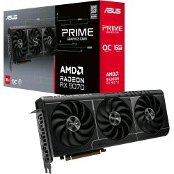 ASUS PRIME -RX9070-O16G AMD RADEON RX 9070 16 GB GDDR6 TRIPLE FAN PCI Express 5.0 - 1 x HDMI 3 x DISPLAYPORT