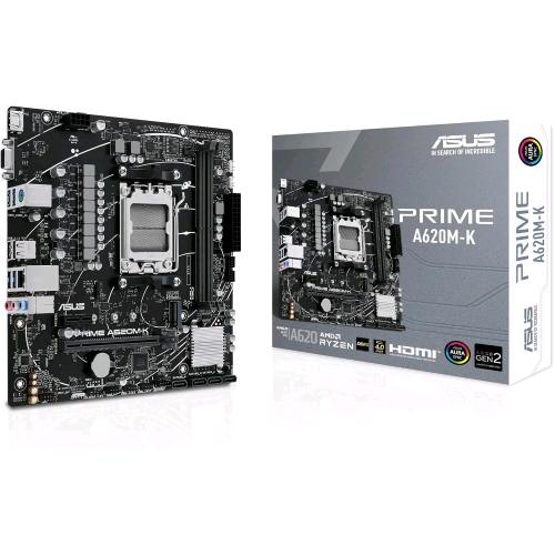 ASUS PRIME A620M-K AMD A620 SOCKET AM5 MICRO ATX