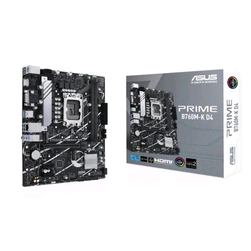 ASUS PRIME B760M-K D4 INTEL B760 LGA 1700 MICRO ATX