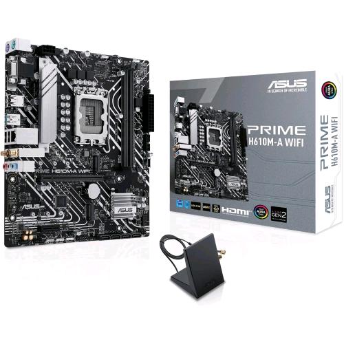 ASUS PRIME H610M-A WIFI INTEL H610 LGA 1700 MICRO ATX DDR5