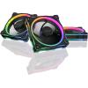 ASUS PRIME MR120 ARGB KIT 3 VENTOLE PER CASE DA 120mm SPESSORE TELAIO 2,8cm 20 LED ARGB COMPATIBILI CON AURA SYNC PER ILLUMINAZIONE DA ENTRAMBI I LATI, MASSIMO 21db DI RUMORE NERO