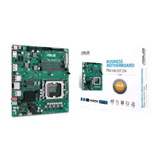 ASUS PRO H610T D4-CSM INTEL H610 LGA 1700 MINI ITX