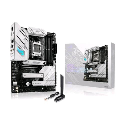 ASUS ROG STRIX B650-A SCHEDA MADRE GAMING WIFI B650 AM5 ATX 4xDDR5 DISPLAYPORT HDMI 1xPCIe4.0x16 4xSATA3 M.2 USB3.2