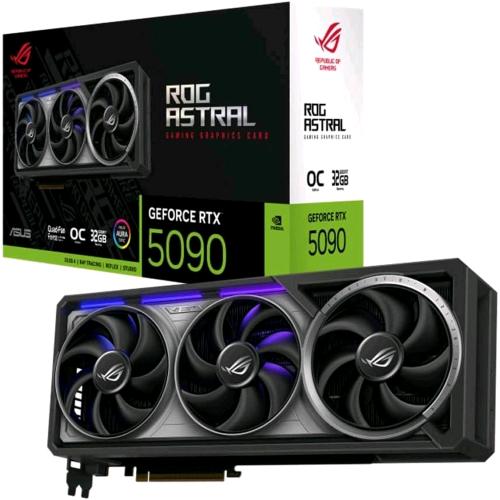 ASUS ROG-ASTRAL-RTX5090-O32G-GAMING NVIDIA GEFORCE RTX 5090 32GB GDDR7 PCI Express 5.0