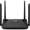 ASUS RT-AX53U — router Wi-Fi 6 AX1800 dual band, 1 WAN e 3 LAN Gigabit, USB, nero