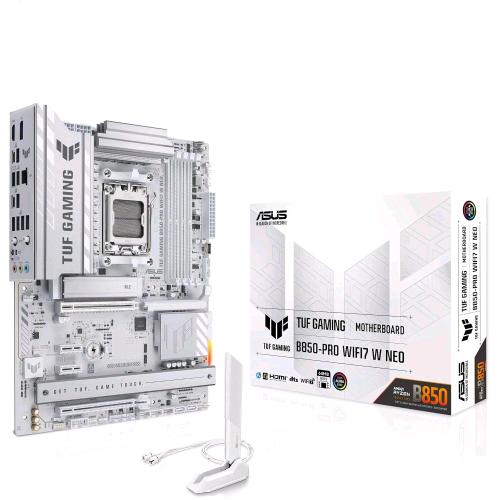 ASUS TUF GAMING B850-PRO WI-FI 7 W NEO AMD B850 SOCKET AM5 ATX BIANCO