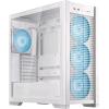 ASUS TUF GAMING GT302 TG ARGB WHITE CASE GAMING E-ATX MID TOWER PANNELLI LATERALI INTERCAMBIABILI MESH VETRO TEMPERATO 4 VENTOLE ARGB PREINSTALLATE DA 140 X 28mm BIANCO