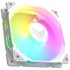 ASUS TUF GAMING TR120 ARGB FAN REVERSE VENTOLA 120mm PWM 2.000rpm 16 LED RGB INDIRIZZABILI SINGOLARMENTE WHITE
