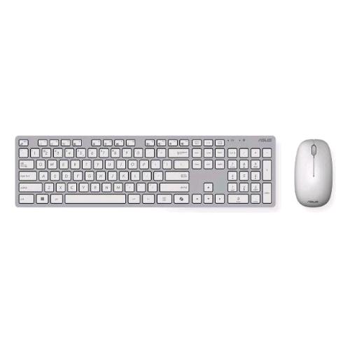 ASUS W5000 — kit tastiera e mouse wireless, bianco