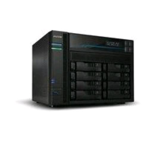 ASUSTOR AS6508T NAS CHASSIS TOWER ATOM C3538 2.1GHz RAM 8GB-8 BAY HDD/SSD 2.5"/3.5" COLORE NERO