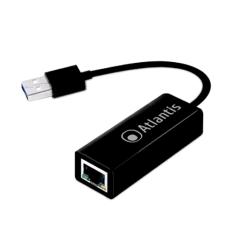 ATLANTIS A02-UTL30 ADATTATORE DA USB 3.0 A PORTA LAN GIGABIT 1.000Mbit/s BLACK