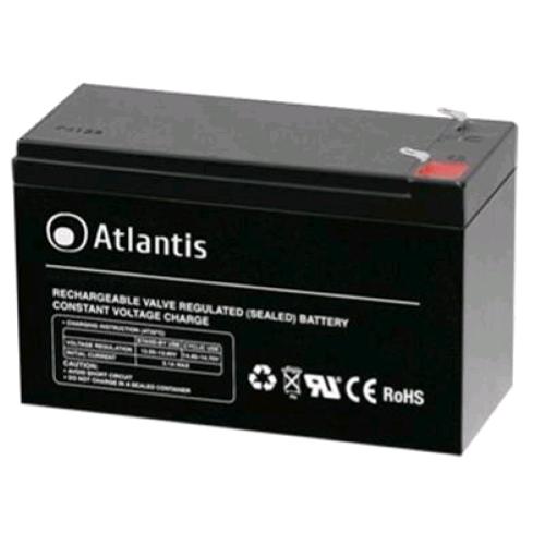 ATLANTIS A03-BAT12-9.0A BATTERIA ERMETICA AL PIOMBO 12V 9Ah PER USO ANTIFURTI SIRENE