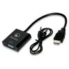 ATLANTIS CAVO ADATTATORE DA HDMI A VGA CON AUDIO ANALOGICO (JACK 3,5MM) 20CM