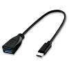 ATLANTIS CAVO ADATTATORE DA USB TYPE-C MASCHIO AD USB 3.0 FEMMINA CAVO 15cm