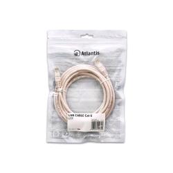 Atlantis P019-LAN_6-U-3 — cavo di rete in rame Cat 6, 3 m