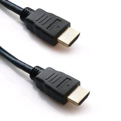 ATLANTIS CAVO HDMI V2.0 IN RAME SCHERMATO 19 PIN MASCHIO/MASCHIO 1 MT NERO