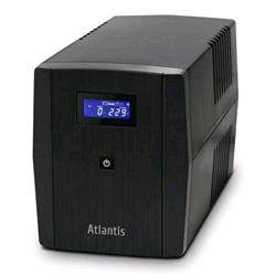 Atlantis A03-S1200 — UPS 1200 VA / 700 W, 2 Schuko e 3 IEC