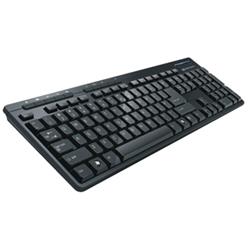 ATLANTIS LAND TASTIERA USB MULTIMEDIALE 5 TASTI RAPIDI NERA