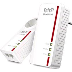 FRITZ!Powerline 1260 WLAN Set, confezione da 2 unità