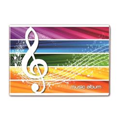BLASETTI ALBUM MUSICA A5 80 GR CON PENTAGRAMMA 8 FOGLI COLORI ASSORTITI CONF 15 Pz.