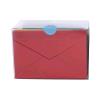 BLASETTI BUSTA CON BIGLIETTO IN CARTA 75X112 mm ROSSO CONF 100 Pz.