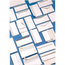 BLASETTI BUSTE DI CARTA SENZA FINESTRA CON STRIP 110X230 mm COL. BIANCO CONF 500 Pz.