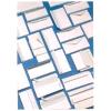 BLASETTI BUSTE DI CATA SENZA FINESTRA GOMMATA 120X180 mm 100 GR BIANCO CONF 500 Pz.