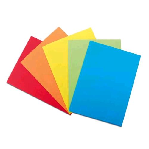 BLASETTI CARTEX CARTELLINE A 3 LEMBI SENZA STAMPA IN CARTONCINO 180 GR 250X335 mm A4 ROSSO CONF 25 Pz.