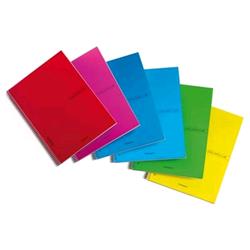 BLASETTI COLOR CLUB QUADERNO A5 70 GR SPIRALATO COPERTINA IN PPL 70 FOGLI CONF 6 Pz.