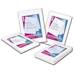 BLASETTI FOGLI PROTOCOLLO A4 RIGATURA 0Q 60GR A QUADRETTI CONF 200 FOGLI