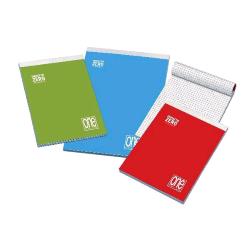 BLASETTI IMPATTO ZERO BLOCCO A5 60 GR QUARETTI 5M 60 FOGLI COLORI ASSORTITI CONF 24 Pz.