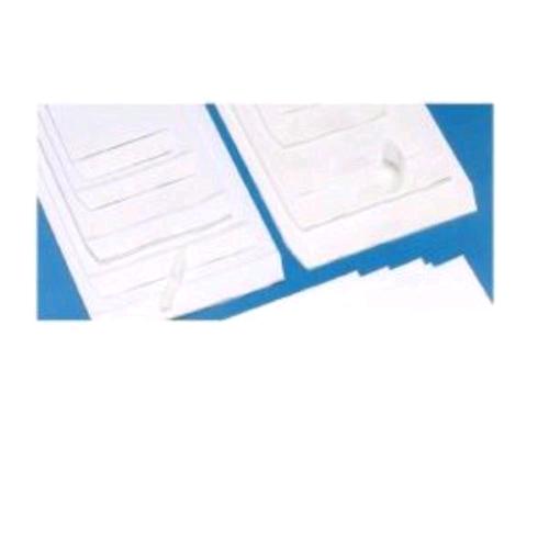 BLASETTI MONODEX BUSTE A SACCO 120 GR CON SOFFIETTO E STRIP 230X330 mm BIANCO CONF 250 Pz.
