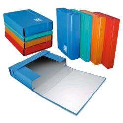 BLASETTI ONE COLOR CARTELLA PROGETTO C/ELASTICO IN CARTONCINO PLASTIFICATO 250X360MM A4 DORSO 7CM COL. ARANCIO